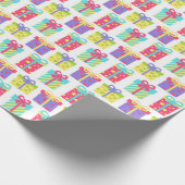 Birthday Present Wrapping Paper Geschenkpapier (Ecke)