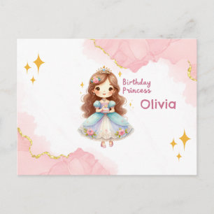 Birthday Princess Delight Postkarte