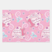 Birthday Princess Geschenkpapier Set (Vorderseite 2)