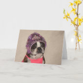 Birthday Princess Karte (Gelbe Blume)