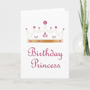 Birthday Princess Karte