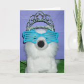 Birthday Princess Spaß Karte (Vorderseite)