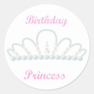 Birthday Princess Sticker