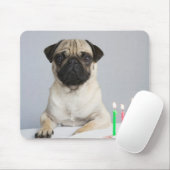Birthday Pug Mousepad (Mit Mouse)