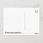 Birthday Pygmy Igel Postkarte (Rückseite)