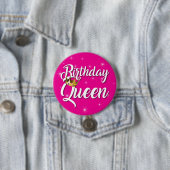 Birthday Queen 3 Inch Round Button (Beispiel)