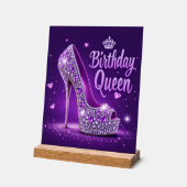 Birthday Queen Acrylschild (Winkel)