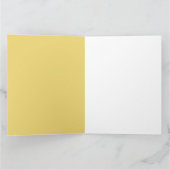 Birthday Queen Bee - Stilvolle Gold Honeycomb Desi Karte (Innenseite)