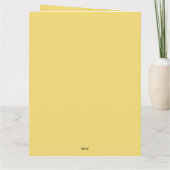 Birthday Queen Bee - Stilvolle Gold Honeycomb Desi Karte (Rückseite)