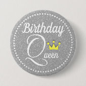 Birthday Queen Button (Vorderseite)