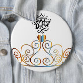 Birthday Queen Button (Beispiel)
