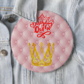 Birthday Queen Button (Beispiel)