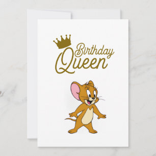 Birthday Queen Card Dankeskarte