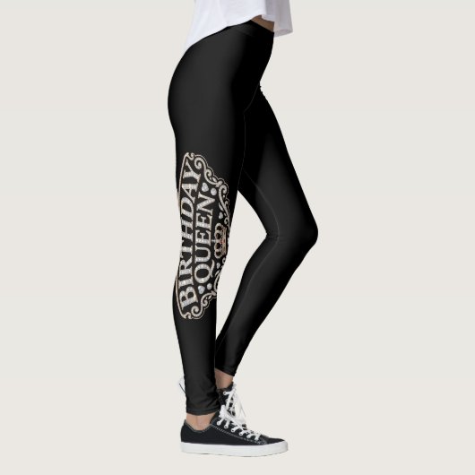 Birthday Queen Couture Leggings (Rechts)