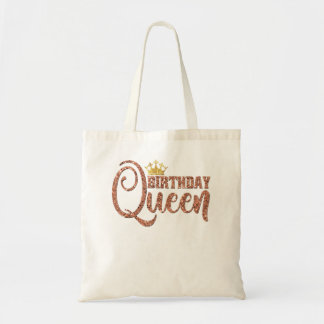 Birthday Queen Crown Gift Girl Rose Ehefrau Bestie Tragetasche