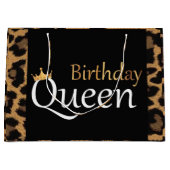Birthday Queen Große Geschenktüte (Vorderseite)