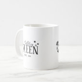 Birthday queen kaffeetasse (Vorderseite Links)