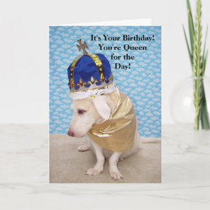 Birthday Queen Karte