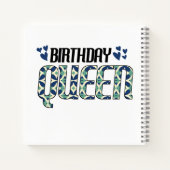 Birthday Queen Notizblock (Rückseite)