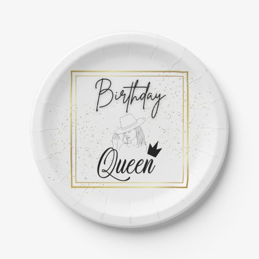 Birthday Queen Paper Teller (Vorderseite)
