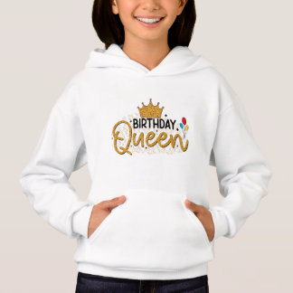 Birthday Queen T-Shrits Design Hoodie