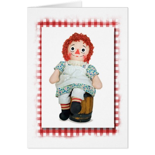 Birthday Rag Doll auf Barrel (Vorne)