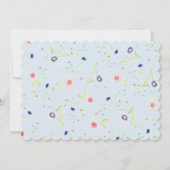 Birthday Ram - Aries (März 21. - 19. April) Einladung (Rückseite)