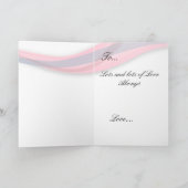 Birthday Ribbon Karte (Innenseite)