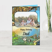 Birthday River Meets Ocean 0330 Karte (Vorderseite)