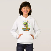 Birthday Roar Cute Dinosaur Birthday Party Design Hoodie (Vorne ganz)