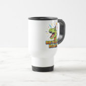 Birthday Roar Cute Dinosaur Birthday Party Design Reisebecher (VorderseiteRechts)