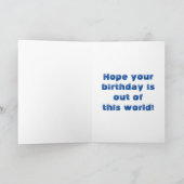 Birthday Robot Karte (Innenseite)