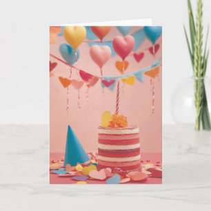 Birthday Robot Overload Karte