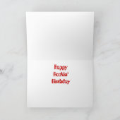 Birthday Rock Karte (Innenseite)