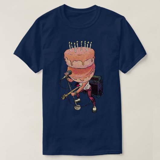 Birthday Rock T-Shirt (Design vorne)