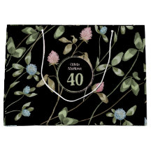 Birthday Romantic Black Pink Klee Blume