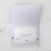 Birthday-rosa Begonia in lila Tränke kann Karte (Innenseite)