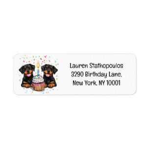 Birthday Rottweiler Hunde