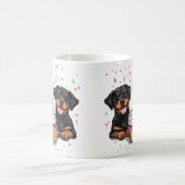 Birthday Rottweiler Hunde Kaffeetasse (Mittel)