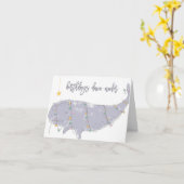 Birthday’s Down Under Karte (Gelbe Blume)