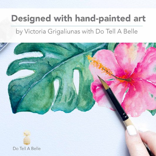 Birthday Save The Date Cards Tropical Theme