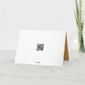 Birthday Scarecrow Wearing a Sombrero and Poncho Karte (Rückseite)