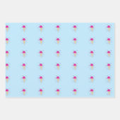 Birthday Scene Wrapping Paper Sheets Geschenkpapier Set (Vorderseite 3)