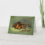 Birthday - Secret Pal - Butterfly Karte<br><div class="desc">Brighten your secret Pal's day with this beautiful nature card</div>