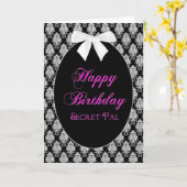 BIRTHDAY - SECRET PAL - MEMORIES KARTE (Gelbe Blume)