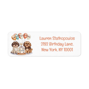 Birthday Shih Tzu Hunde Geburtstagskuchen