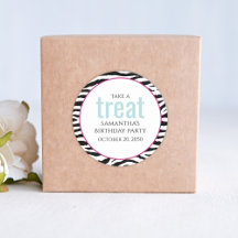 Birthday Simple Minimalistisch Modern Animal Print