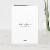 Birthday Sloth In einem Regenwald Karte (Rückseite)