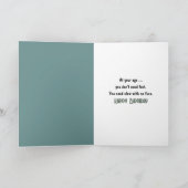 Birthday Sloth In einem Regenwald Karte (Innenseite)