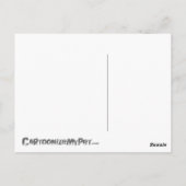 Birthday Snake Postkarte (Rückseite)